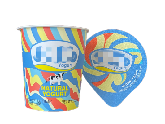 Piala Yogurt Plastik dengan Logo yang Dapat Disesuaikan dan Kapasitas 125ml