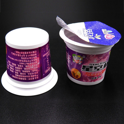 3 Ons PP Yogurt Cup 100ml Ice Cream Cup Logo Kustom Kemasan Makanan OEM