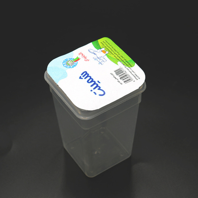 Botol PVC Timbul Aluminium Foil Tutup Untuk Yogurt Anti Tear Heat Seal MOPP