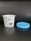 Cetakan IML yogurt plastik 180 ml dengan tutup aluminium foil dan tutup plastik