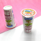 4oz 5oz Frozen Yogurt Paper Cups Ice Cream Foil Seal Tutup Tidak Berbau