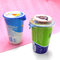 180ml Minuman Dingin PE Coating Paper Yogurt Cup Food Grade Dengan Tutup Foil
