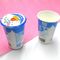 Printed Biodegradable Paper Yogurt Cup Sekali Pakai 4oz 6oz Untuk Es Krim