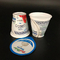 Kecilkan Label Gelas Yogurt Plastik 5.7oz 170ml Tahan Beku Sekali Pakai