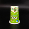 180ml Food Grade Yogurt Gelas Plastik Cangkir Yogurt Beku Dengan Tutup