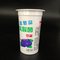 150g PP Plastik cangkir yogurt cangkir es krim dengan tutup foil
