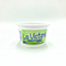 Green 16 Oz Frozen Plastic Yogurt Cups Anti Pecah-pecah Berat 8g