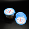40 Mikron 98mm Yogurt Foil Tutup Kebulatan Sekali Pakai Film PE Pre Cut