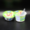 117mm 12oz 16oz Embossing Yogurt Foil Tutup Heat Seal Lacquer