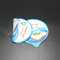 Yogurt Cup 144mm Pre Cut Foil Lid PVC Lacquer 90 Micron Untuk Wadah Es Krim