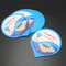 Yogurt Cup 144mm Pre Cut Foil Lid PVC Lacquer 90 Micron Untuk Wadah Es Krim