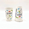 7 Oz Disposable Yogurt Paper Cup Ramah Lingkungan 70mm OD 7.5g Berat